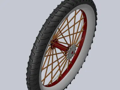 Bicycle 3D model 3