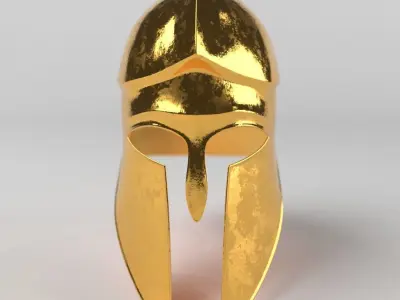 Greek Helmet 3D model
