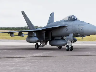 Boeing Super Hornet FA-18E Single Seat 3D model