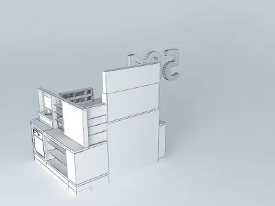 Kit501 Commercial Cash by Alex Marques Free 3D model