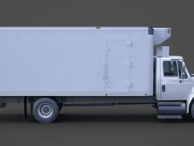 International DuraStar 2002 3D model