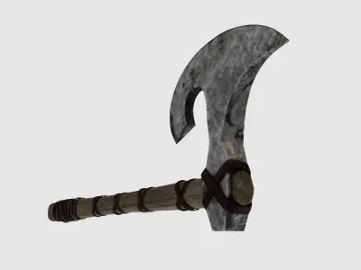 Viking AXE 3D model 4