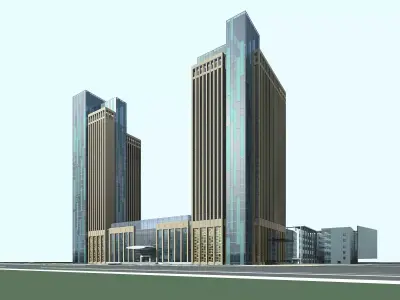 Office Building 3D model 51