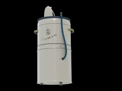 Polish mid-century washing machine FRANIA 3D model