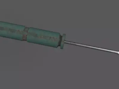 Screw Driver Low-poly 3D model