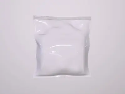Food storage bags foil and plastic wraps - Ziploc Sandwich Bags Low-poly 3D model