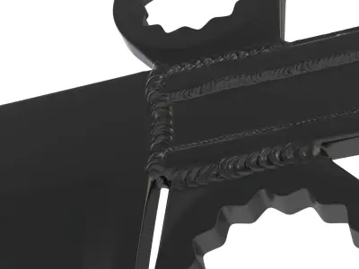 Apocalyptic Wrench Bowie Knife Free 3D print model