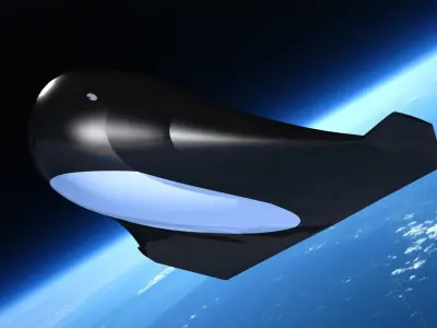 blended wing body2 Free 3D model