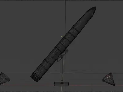 ASTRA ROCKET 3 3D model