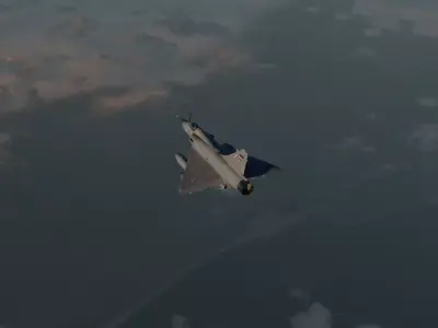 Dassault Mirage 2000 - Egyptian Air Force 3D model