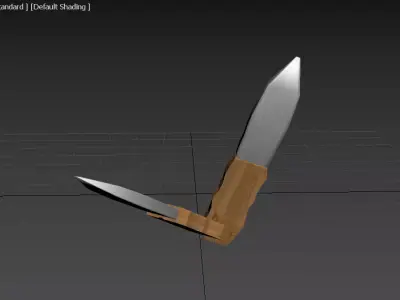Par de adagas Free 3D model