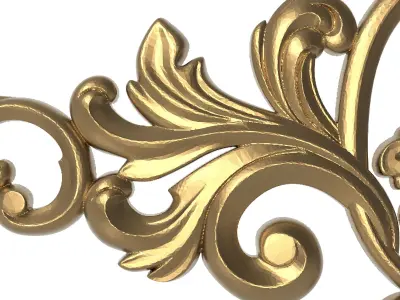 decorative pattern ready for 3D printing 3D model 78