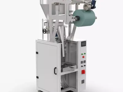 Vertical Packaging Machine 3D model