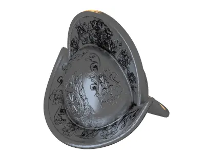 Ancient Metal Helmet  3D model