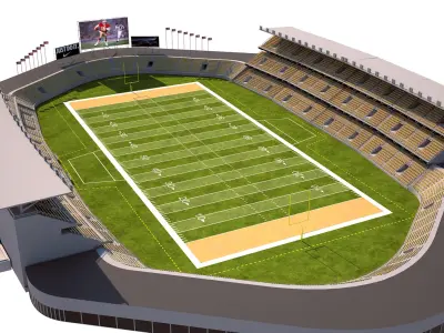  US Football Stadiums Collection 5 