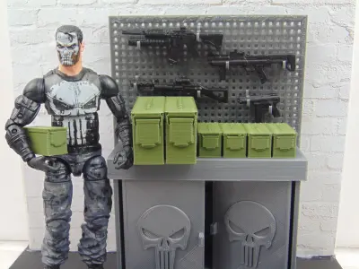 Custom 112 Military Ammo Cans Diorama Props for GI JOE 3D print model purchase