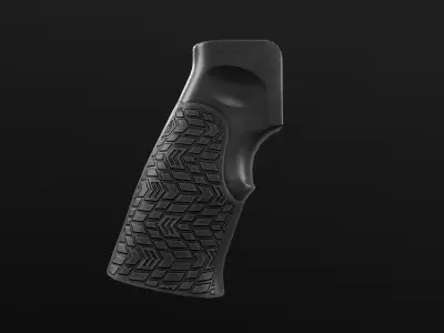 Daniel Defense AR15 Pistol Grip Low-poly 3D model
