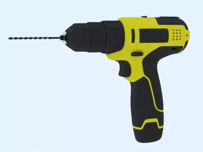 drill electric Free 3D model