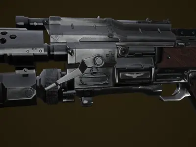 the old bloods short gun46 3D model