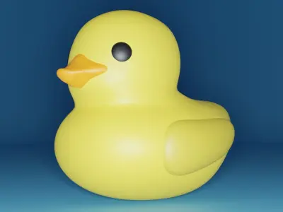 The Rubber Duck Free 3D model