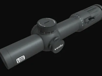 EOTECH Vudu 1-10x28 FFP Low-poly 3D model