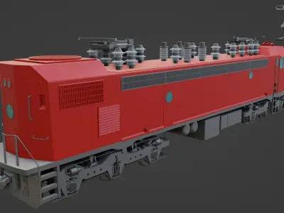 GMD-GF6C Electric Locomotive 3D print model