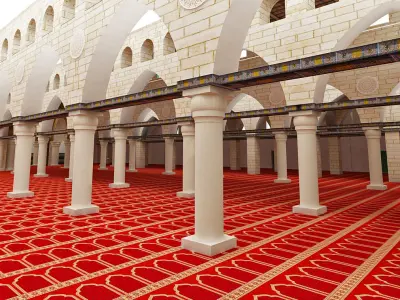 Al-Aqsa Mosque 3D model purchase