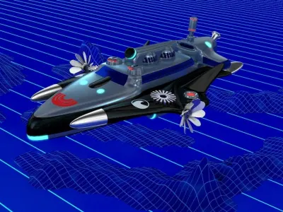 Harbor Seal Ship 3D model