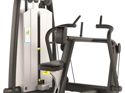 Technogym and unbranded exercise equipment 3D Model Pack