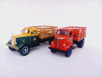 1939 Chevrolet COE truck cab 3D print model