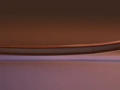 Kodachi japanese samurai sword 3D model