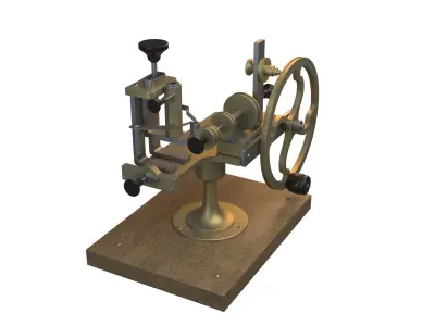 Mechanism steam engine 3D model