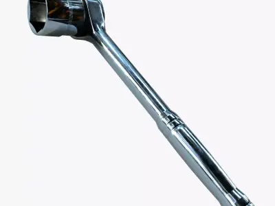 Socket wrench 3D model purchase