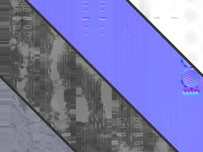 Game Ready Nails group of Free low-poly 3D model