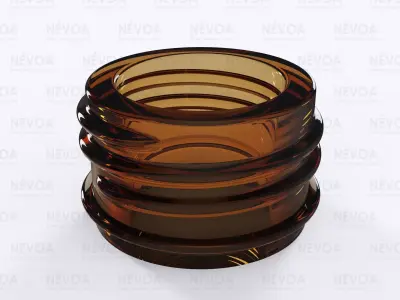 Glass finish - GME 30 12 - 25 mm - GL 25 3-0 3D model