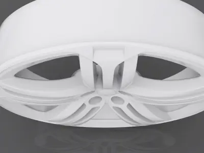  3D TYRE RIM  Low-poly 3D model
