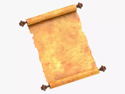 Scroll Open 02 3D model