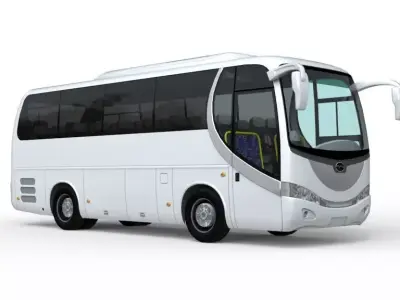Wuzhoulong FDG 6860 Passenger Bus Low-poly 3D model