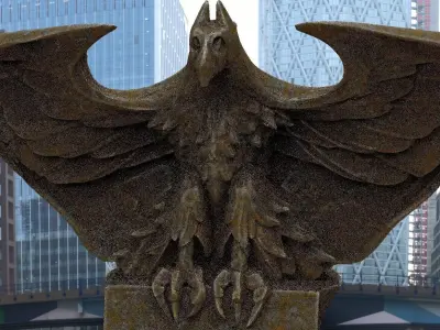 Gotham city Eagle 3D model