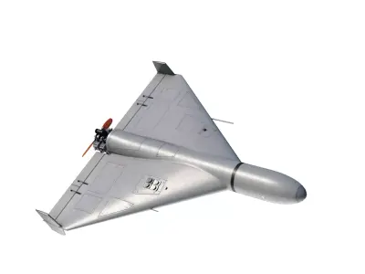 Shahed-136 Kamikaze Drone Geranium-2 Iran UAV Drone 3D model