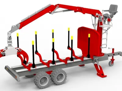 Industrial Machine - 1001 3D model