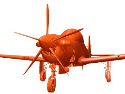 Embraer 314 A-29 Super Tucano 3D print model