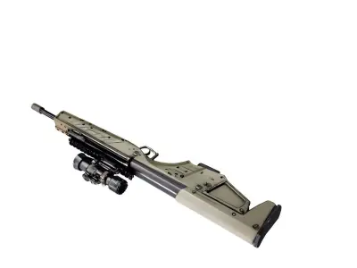 RDB Hunter Rifle 3D model