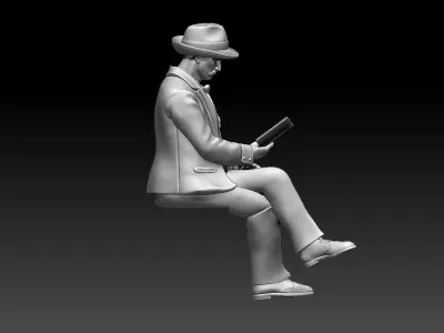PASSENGER 3D print model get