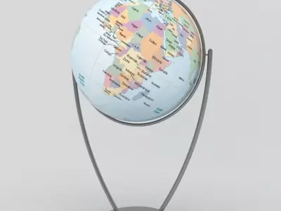 Globe 3D model