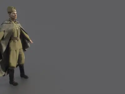 RUSSIAN SNIPER 3D model