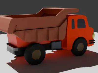 truck toy 3D print model