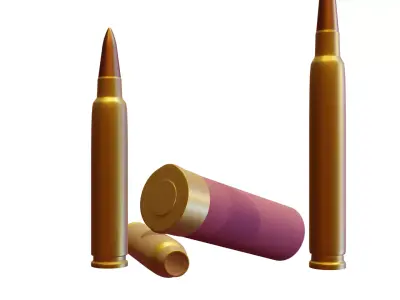 Caliber Pack Free low-poly 3D model