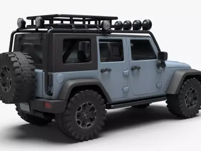 JeepWrangler 3D model