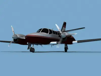 Cessna F406 Caravan II V14 3D model